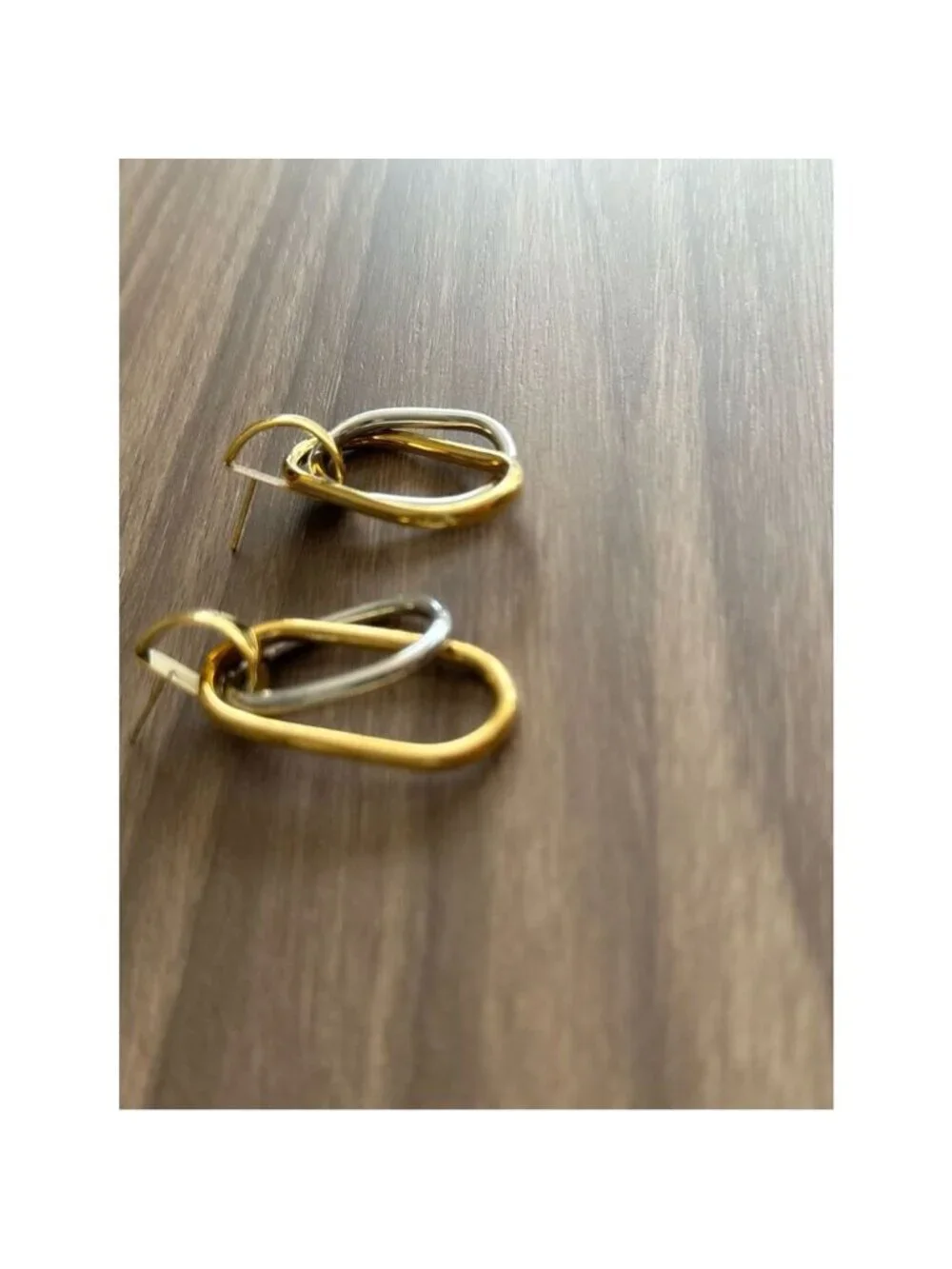 Link Drop Earrings Q1019